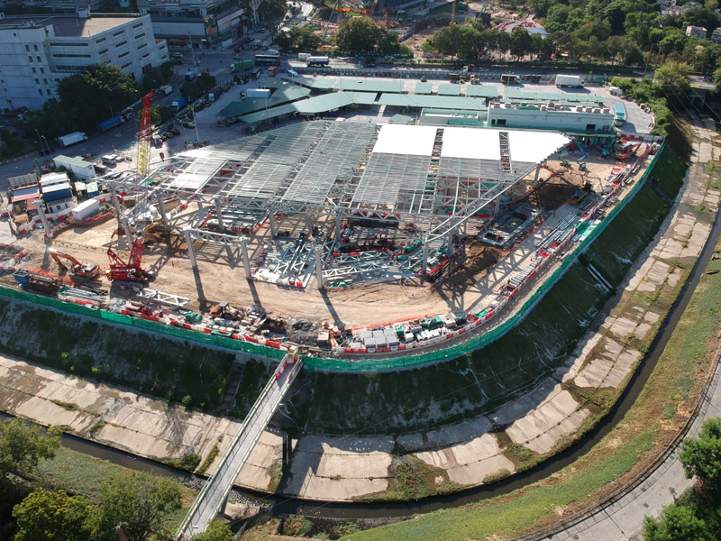 Construction site photo